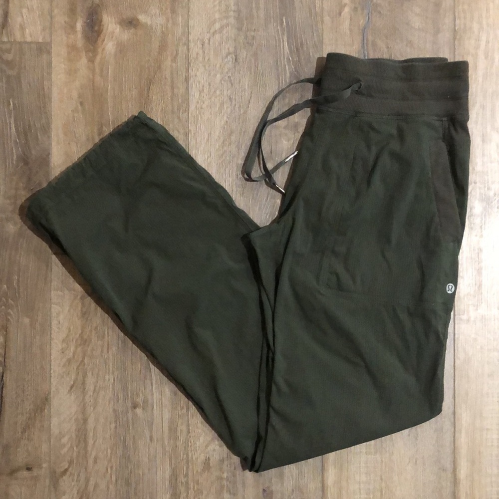 LULULEMON Dance Studio Straight Leg Jogger Pants Regular (Unlined) - Dark Olive